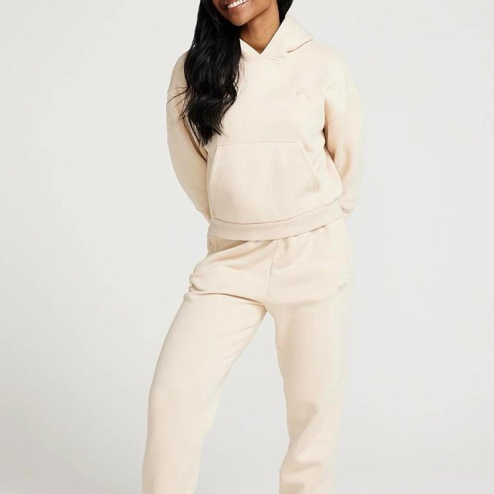 Oner Active Cream Cozy Hoodie & Jogger Set